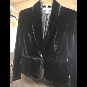 Black Velour Jacket by Liz Claiborne